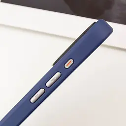 TPU+PC чохол Blueo Skin Friendly Frosted with MagSafe для Apple iPhone 15 Pro Max (6.7) Синій / Blue - мініатюра 5