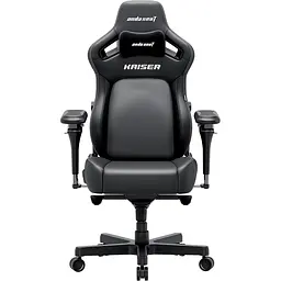 Крісло ігрове Anda Seat Kaiser 4 V2 Size XL Black PVC (AD12YDDC-XLL-20-B-PV/C-03)