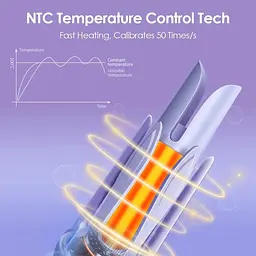 Автоматична плойка AND KM-2063 1000W • Електричний стайлер для завивки волосся, створення локонів, хвиль та домашньої укладки - мініатюра 4