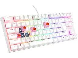 Клавіатура Genesis Thor 303 TKL RGB Outemu Peach Silent White (NKG-2063) - мініатюра 7