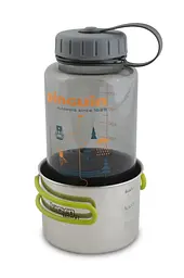 Фляга Pinguin Tritan Fat Bottle BPA-free 1 л Сірий - мініатюра 4