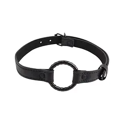 Кляп кільце Black Metal O-Ring Gag Fierce Euphoria Chisa - мініатюра 2
