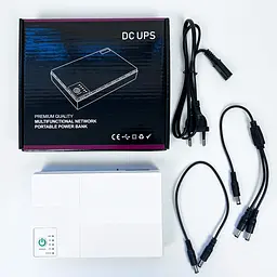 Портативне джерело живлення для роутера ArmorStandart DC mini UPS white (ARM79308) - мініатюра 6
