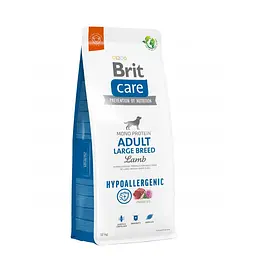 Сухий корм Brit Care Dog Hypoallergenic Adult Large Breed для собак великих порід, гіпоалергенний з ягням 12 кг (арт.172222/559077)