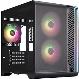 Корпус 1stPlayer VT5-BK-3F7 Чорний