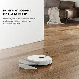 Мийний робот-пилосос Dreame Bot D10s Vacuum Cleaner (RLS3L) білий - мініатюра 10