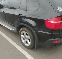 Бризковики для BMW X5 (E70) 2007-2013 Комплект 4 шт (для авто з бічними порогами) - мініатюра 5