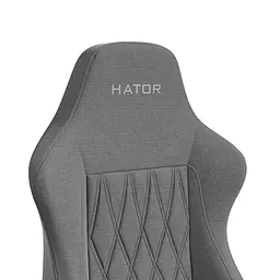 Ігрове крісло HATOR Darkside 3L Fabric Grey (HTC3016L) - мініатюра 10