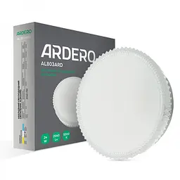 Свiтильник свiтлодiодний Ardero AL803ARD накладний 24W 5000K (80179) - мініатюра 2