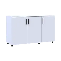 Комод Doros Торн Білий 3 ДСП 135х51.6х80 (41510169) - мініатюра 4