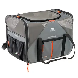 Сумка-перенесення для котів та собак Ferplast Voyager Carrirer 450 сіра до 15 кг 50x33x37 см 85734421 - мініатюра 1