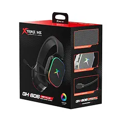 Навушники XTRIKE ME wired headset GH-606 3.5mm*1+USB, RGB - мініатюра 2
