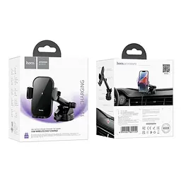 Автоутримувач HOCO HW5, Black, Box - мініатюра 3