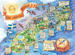 Книга Дивовижна подорож Нільса з дикими гусями kni0003876 - мініатюра 3