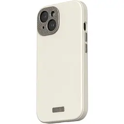 Чохол-накладка Moshi Napa Slim Hardshell Case Eggnog White для iPhone 15 (99MO231109) - мініатюра 3