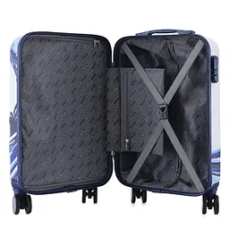 Валіза Semi Line 20" S White/Blue Print (T5653-1) - мініатюра 2
