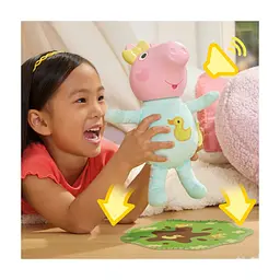 Інтерактивна іграшка Peppa Pig Крихітка Еві хрюшки-обіймашки (G1637) - мініатюра 7