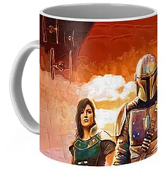 Кружка GeekLand Зоряні війни Мандалорець Мандалорець Star Wars The Mandalorian TM.04.26 - мініатюра 3