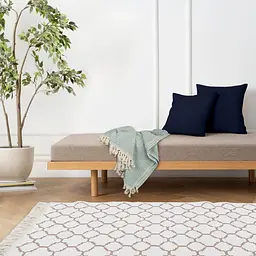 Плед бавовняний Cosas ZIGZAG 180х230 см оливка (Plaid_Zigzag_01Pistachio_180x230) - мініатюра 3