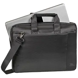 Сумка для ноутбука RivaCase 15.6" 8231 Black (8231Black) - мініатюра 2