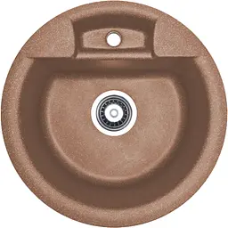 Кухонна мийка Adamant FINE terra-cotta d 470x190 мм, без крила d 47