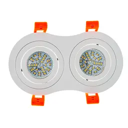 Світильник врізний поворотний Brille HDL-DT 108/2 MR16 WH 36-247 - мініатюра 3