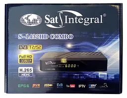 Супутниковий комбінований ресивер Sat-Integral S-1432 Combo HD Dolby Digital - мініатюра 7