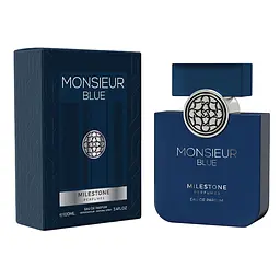 Парфумована вода чоловіча Milestone Monsieur Blue 100 мл (MM35990) - мініатюра 2