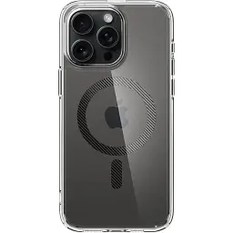 Чохол-накладка Spigen Ultra Hybrid MagFit для Apple iPhone 15 Pro Max Carbon Fiber (ACS06578) - мініатюра 8