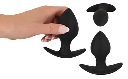 Набір анальних пробок Black Velvets Anal Trainer Set 3 шт. (чорний) - мініатюра 5