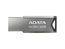 USB флеш накопичувач ADATA 32 GB UV250 Metal Black USB 2.0 (AUV250-32G-RBK)