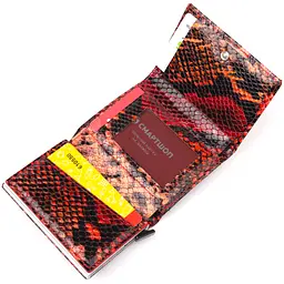 Жіноча шкіряна візитниця KARYA 8х10х2,5 см acs0025887 - мініатюра 5