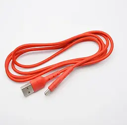 Кабель провід для заряджання смартфона/телефона Hoco X30 Type-C 1.2 м червоний - мініатюра 6