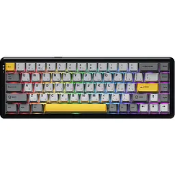 Клавіатура Ajazz AK680 MAX Magnetic Switch RGB USB Black (AK680-M-BGY-AW) - мініатюра 1