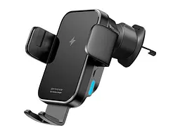 Автомобільний тримач для смартфона Proove Triple Clamp Pro 15W Gray (WHTP15010001)