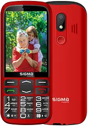 Мобільний телефон Sigma Comfort 50 Optima Type-C Red (4827798122327)