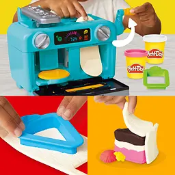 Набір для творчості Hasbro з масою для ліплення Play-Doh Super Slice Cake (G0497) - мініатюра 9