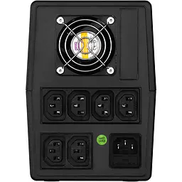 Джерело безперебійного живлення FSP FP1500, 1500VA/900W, LED, 6xC13 - мініатюра 3