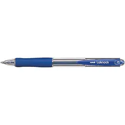 Ручка кулькова UNI retractable, 0.7mm, Blue, LAKNOCK fine (SN-100.(07).Blue)