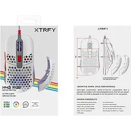 Миша Xtrfy M42 RGB Retro (XG-M42-RGB-RETRO) [151001] - мініатюра 10