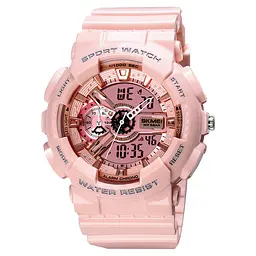 Жіночий наручний годинник 1688 Pink-Cuprum Skmei acs0030627 - мініатюра 2