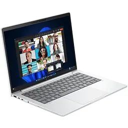 Ноутбук HP 14 EliteBook 8 G1i WUXGA Touch/Intel U7-265U/32GB/1TB/UMA/W11P/Silver (AD3N7ET) - мініатюра 2