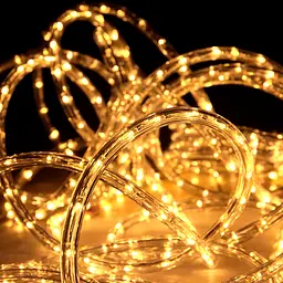 Світлодіодний дюралайт гірлянда 8 метрів Xmas Rope Light WW вулична гірлянда теплий білий - мініатюра 5