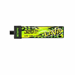 Акумулятор BetaFPV Lava 2 1S 320 mAh BT2.0 / 3.8V / 95C / LiHV для FPV Air, Meteor, Cetus, Tiny Whoop (19519) - мініатюра 1