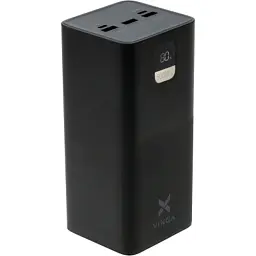Батарея універсальна Vinga 50000 mAh 22.5W Display Black (VPBB5022) - мініатюра 3