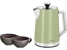Електрочайник ECG RK 1766 Vintage Olive - мініатюра 12