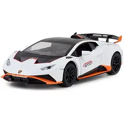 Колекційна металева модель автомобіля АвтоЕксперт Lamborghini Huracan STO з інерцією, світлом та звуком 1:24 - мініатюра 8