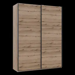 Шафа купе Doros G-Caiser Дуб Евок 2 ДСП / 3 частини 180х60х240 (80737748) - мініатюра 6