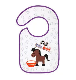 Слинявчик-нагрудник махровий BabyOno Flavour Explorer, фіолетовий (832)