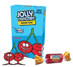 Порошковий напій Jolly Rancher Water Drink Mix Cherry 16 г - мініатюра 5